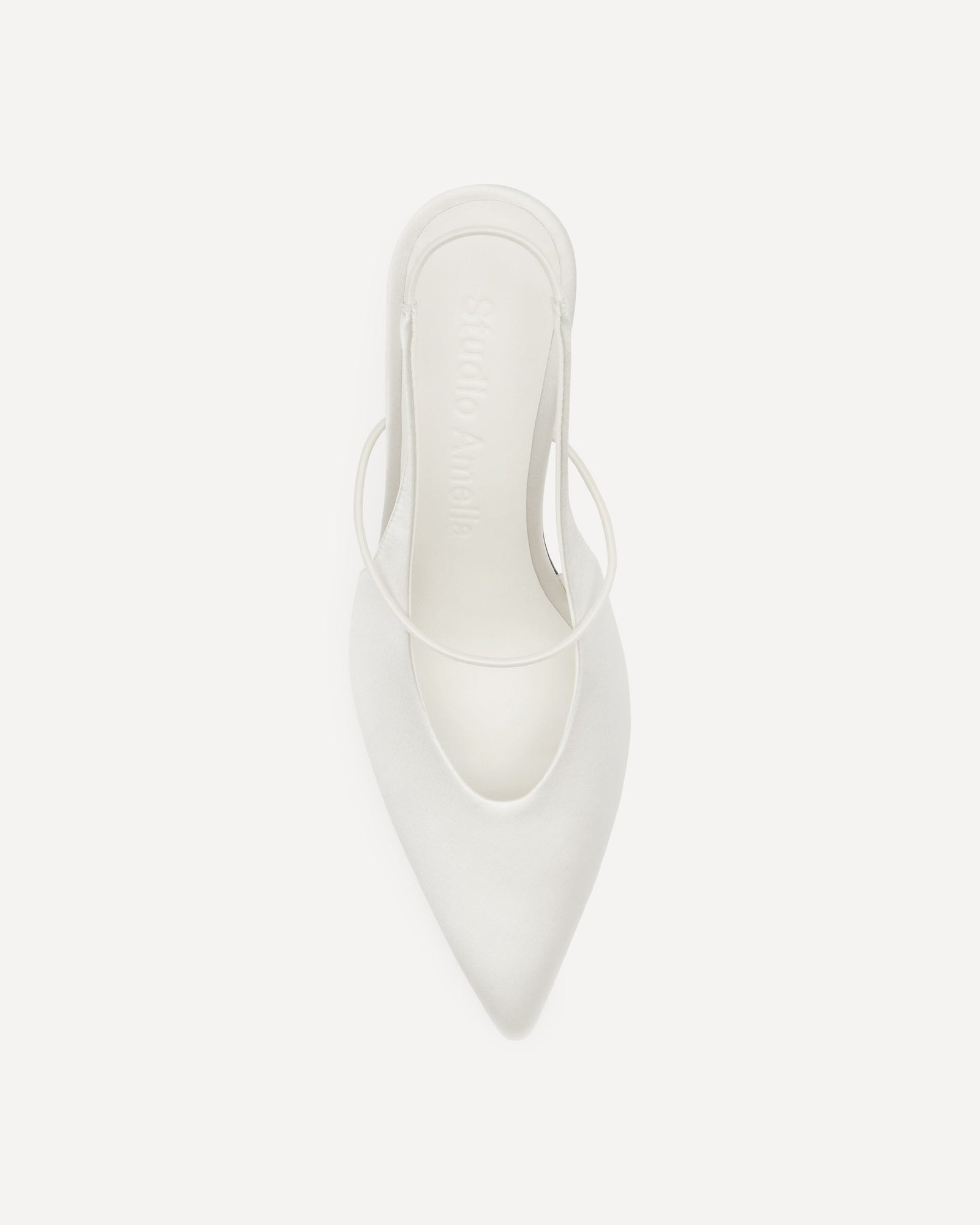 Mignon 90 Heel | White