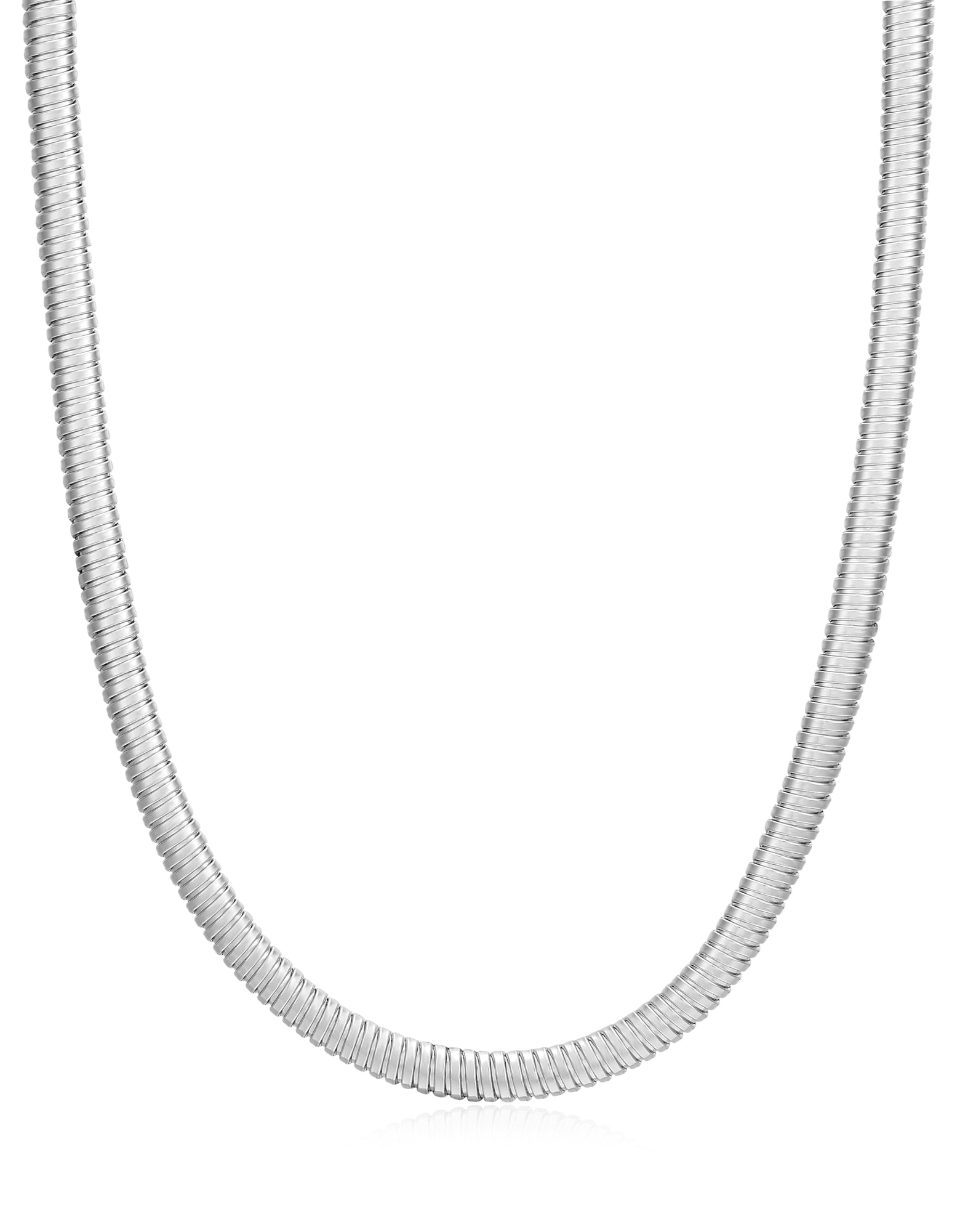 Mini Flex Snake Chain Necklace | Lobster clasp | Silver