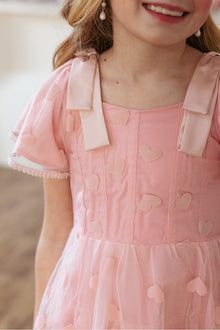 Girls | Mini Annabelle Dress | Pink