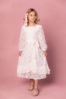 Girls | Mini Be Mine Dress | White