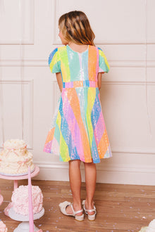 Girls | Mini Jagger Dress | Multi