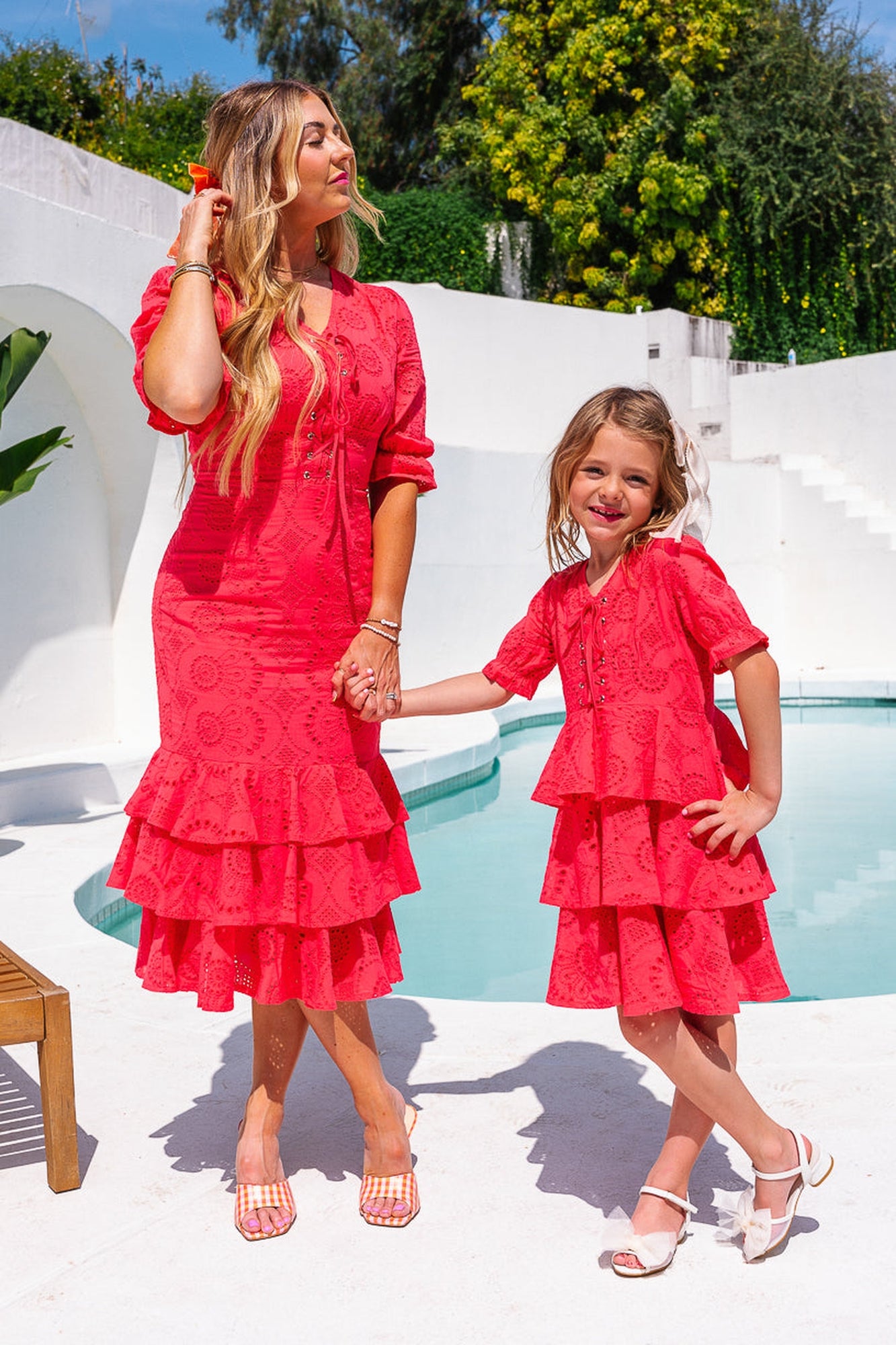 Girls | Mini Mary Kate Dress | Pink