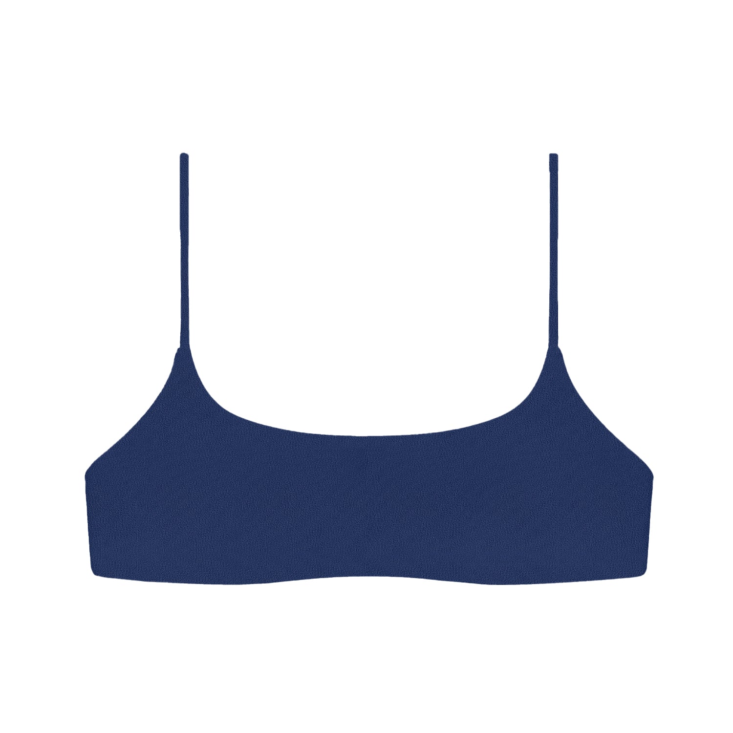 Muse Scoop Top | Navy Terry Sheen