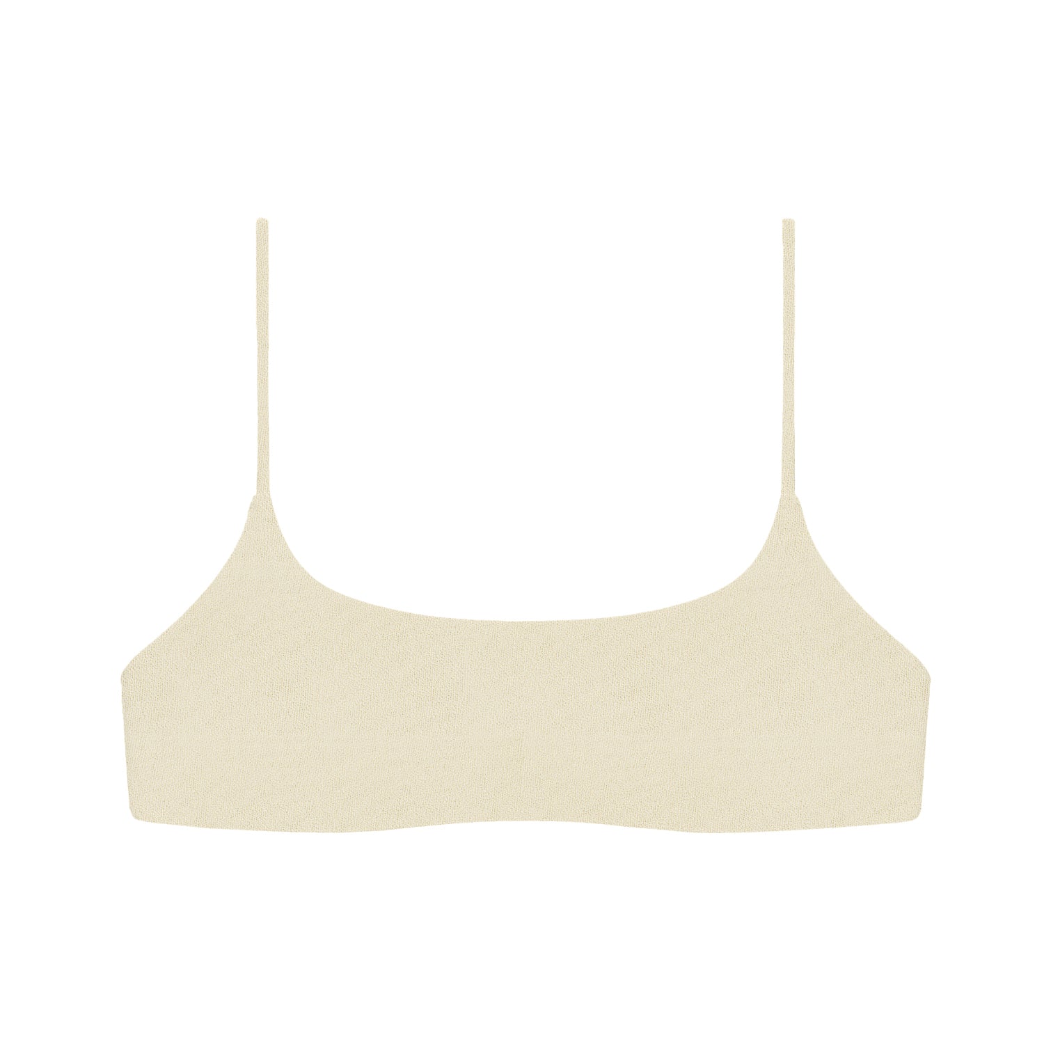 Muse Scoop Top | Sandstone Terry Sheen