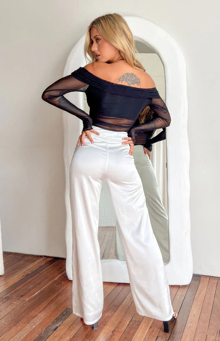 Mykonos Pants | White