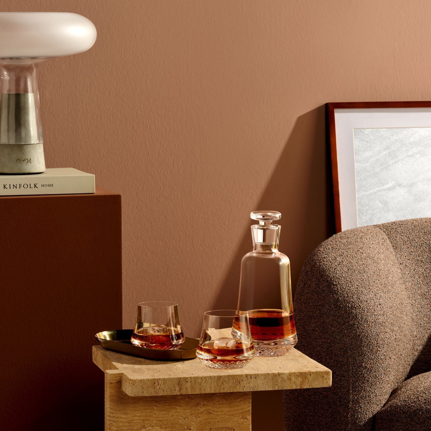 Paris Whiskey Bottle | Clear Crystal
