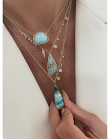 Necklace | Opalized Wood
