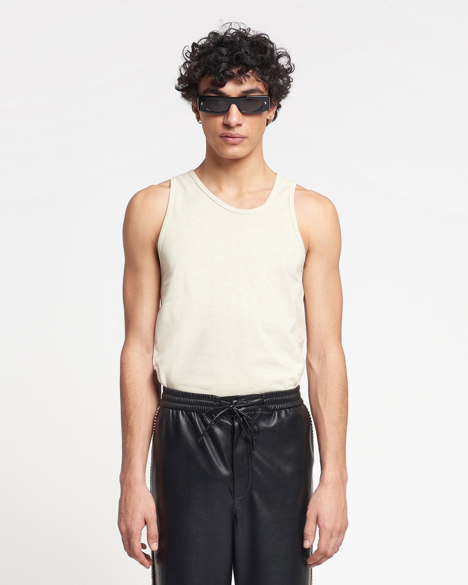 Mens | Aziz Organically Grown Cotton Tank Top | Shell