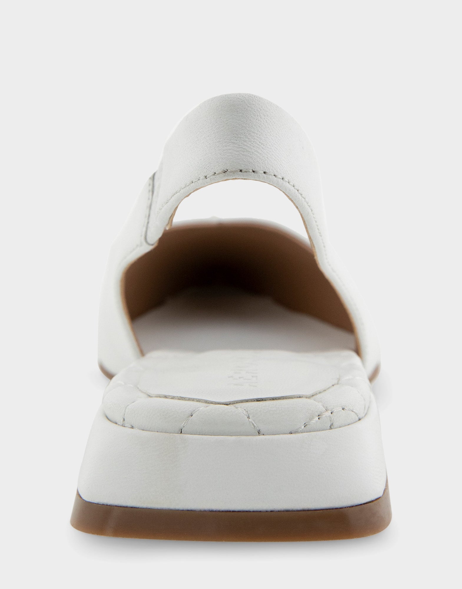 Nayana Flats | White Leather