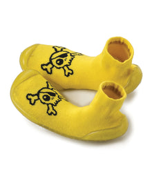 Kid | Collegien New Skull Slippers | Dusty Yellow
