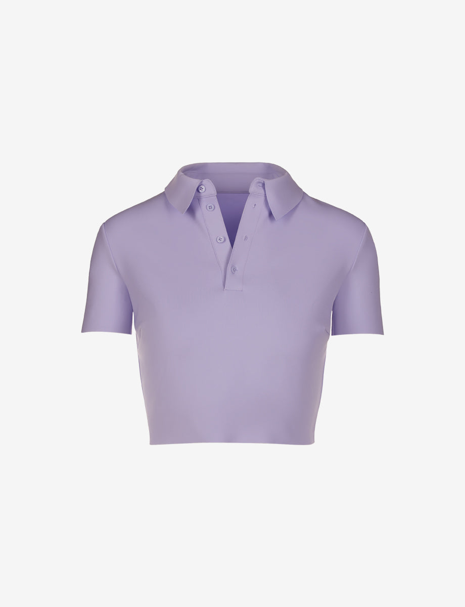 Neoprene Polo Shirt::Lilac::Main