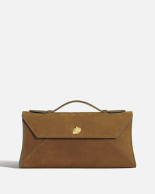 Cassandra Clutch | Tuscan-Suede