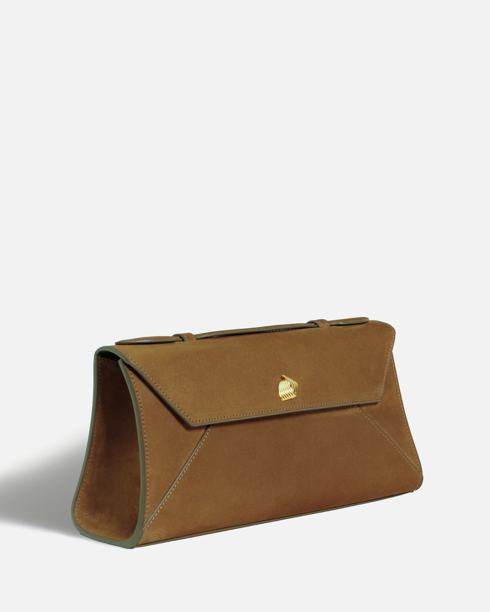 Cassandra Clutch | Tuscan-Suede
