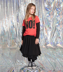 Kid | Layered Tulle Skirt | Black