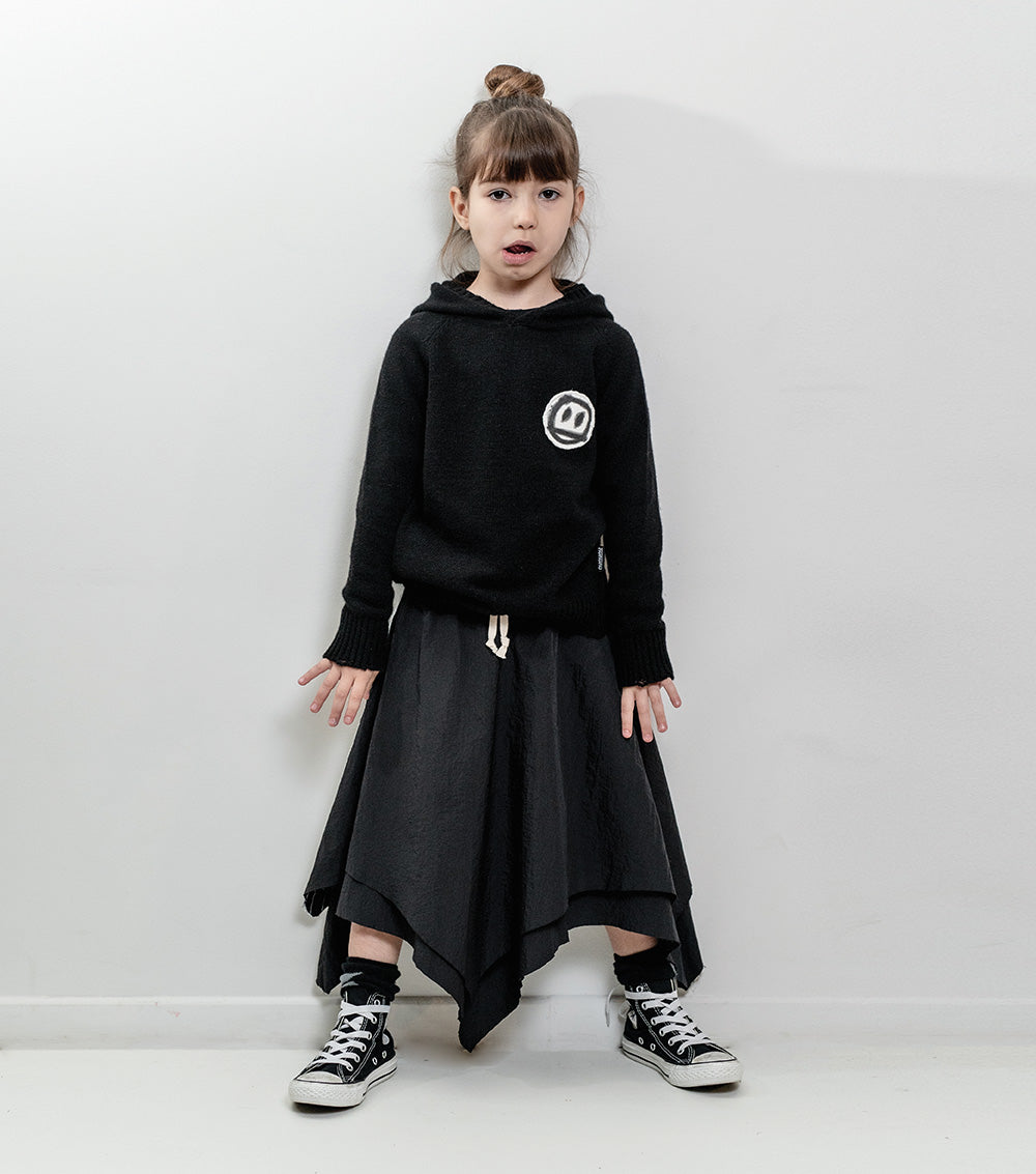 Kid | Nylon Skirt | Black