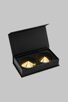 Metal nipple covers - Les Fétiches | Black