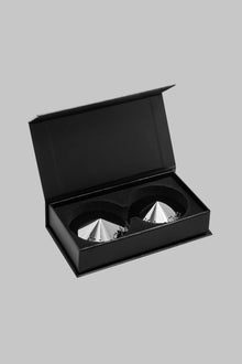 Metal nipple covers - Les Fétiches | Black