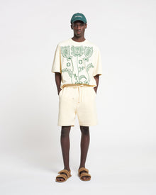 Mens | Doxxi Organically Grown Cotton Shorts | Creme