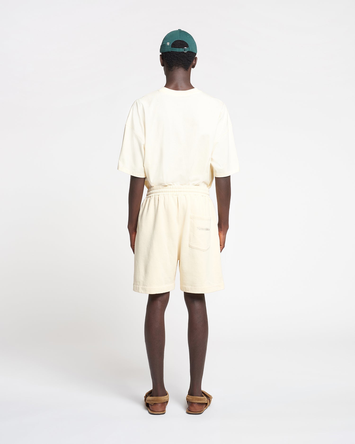 Mens | Doxxi Organically Grown Cotton Shorts | Creme