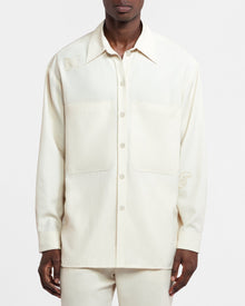 Mens | Damir Patch-Pocket Shirt | Creme