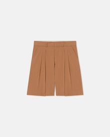 Mens | Carsten Washed-Calico Shorts | Rust