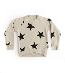 Kid | Star Sweatshirt | Natural