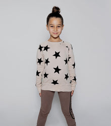 Kid | Star Sweatshirt | Natural