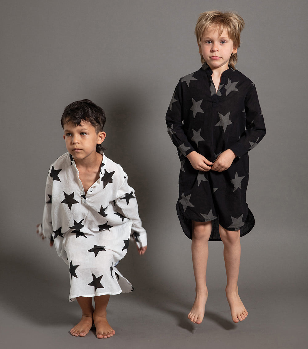 Kid | Star Kaftan | White
