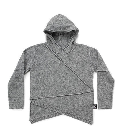 Kid | Hooded Sweater | Heather Grey
