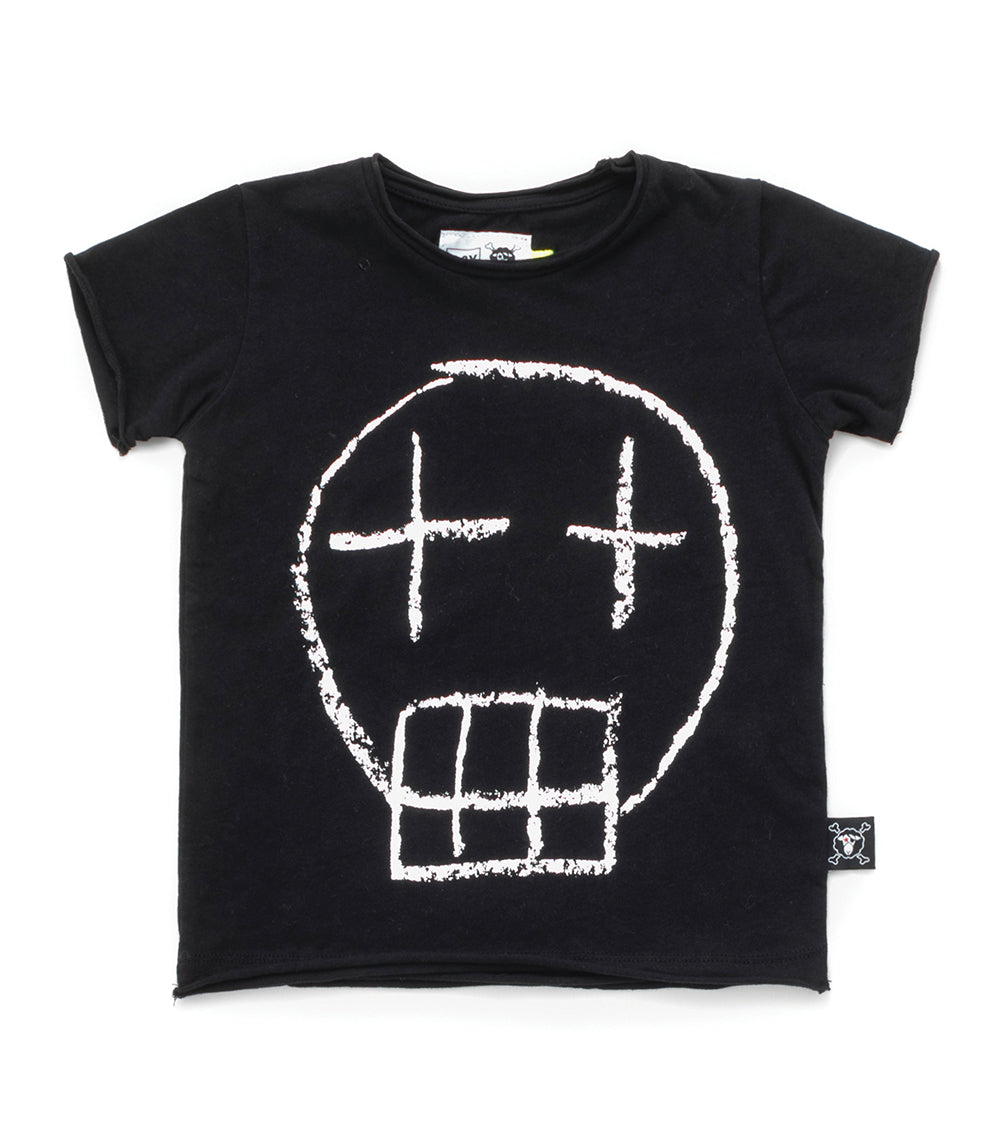 Kid | Sketch Skull T-Shirt | Black