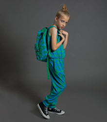 Kid | Numbered Romper | Green