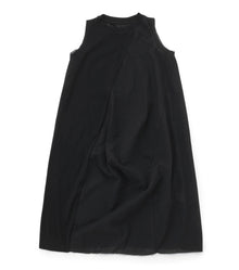 Kid | Feather Tank Top Dress | Black