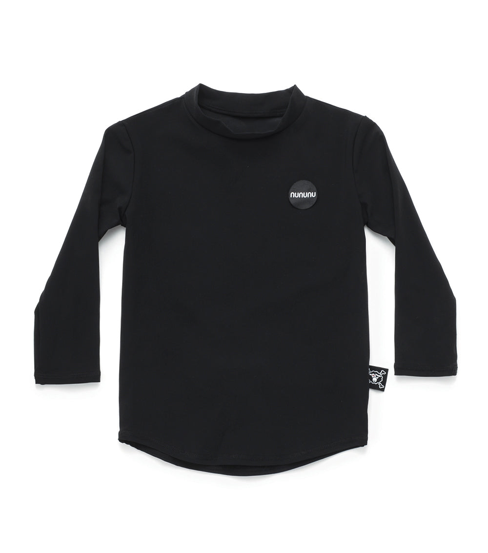 Kid | Back Off Long Sleeved Rashguard | Black