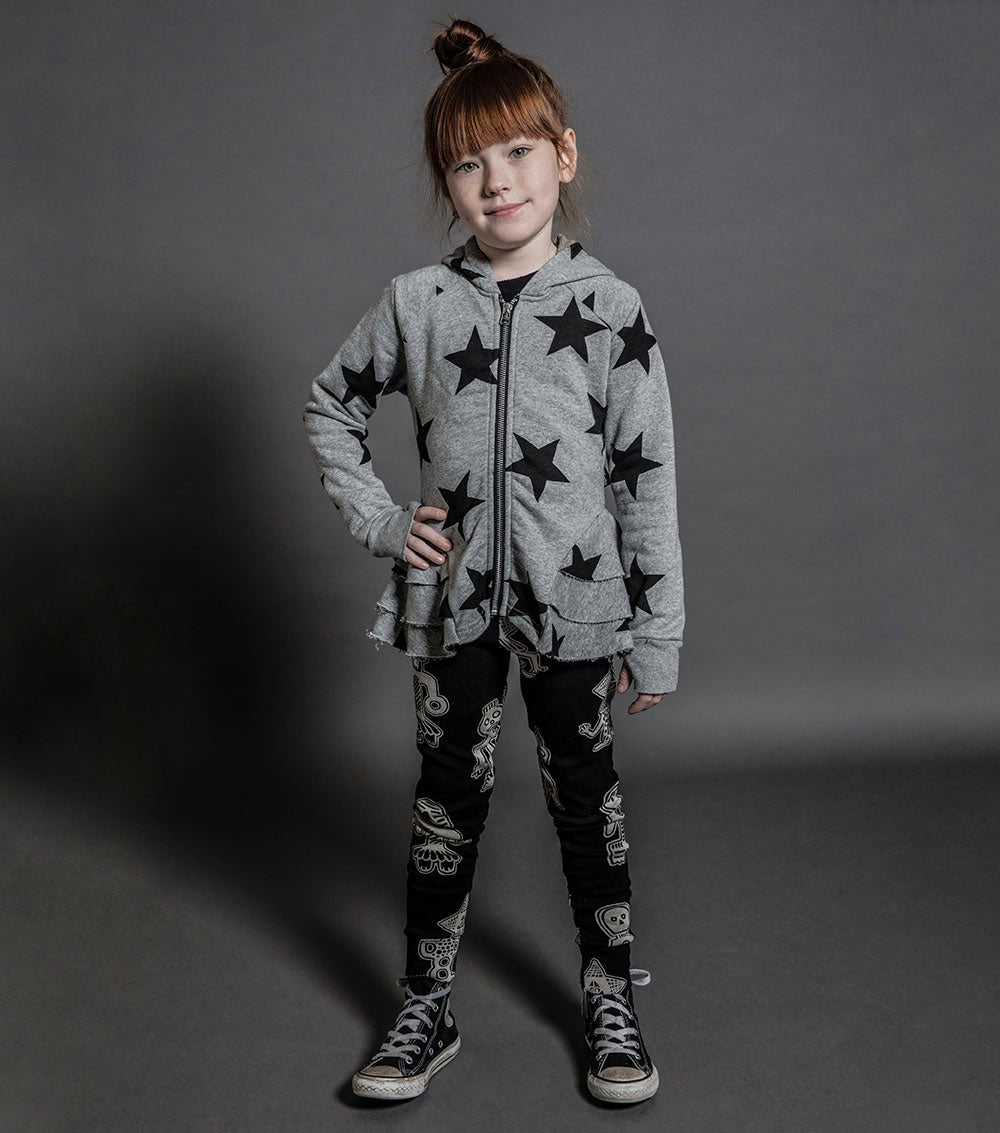 Kid | Tribal Dancers Leggings | Red