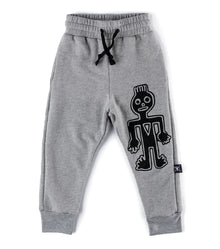 Kid | Tribal Dancer Fluffy Sweatpants | Heather Grey