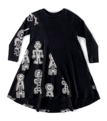 Kid | Tribal Dancers 360 Dress | Black