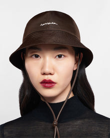 Unisex | Laurie Econyl Bucket Hat | Brown Econyl