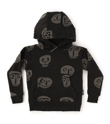 Kid | Rowdy Masks Warm Hoodie | Black
