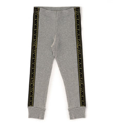 Kid | Measuring Band Leggings | Heather Grey