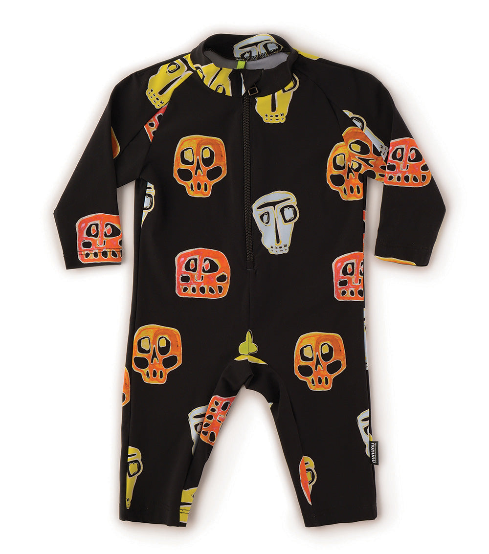 Kid | Rowdy Masks Bodysuit | Colorful Black