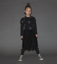 Kid | Velvet Fairytale Dress | Black
