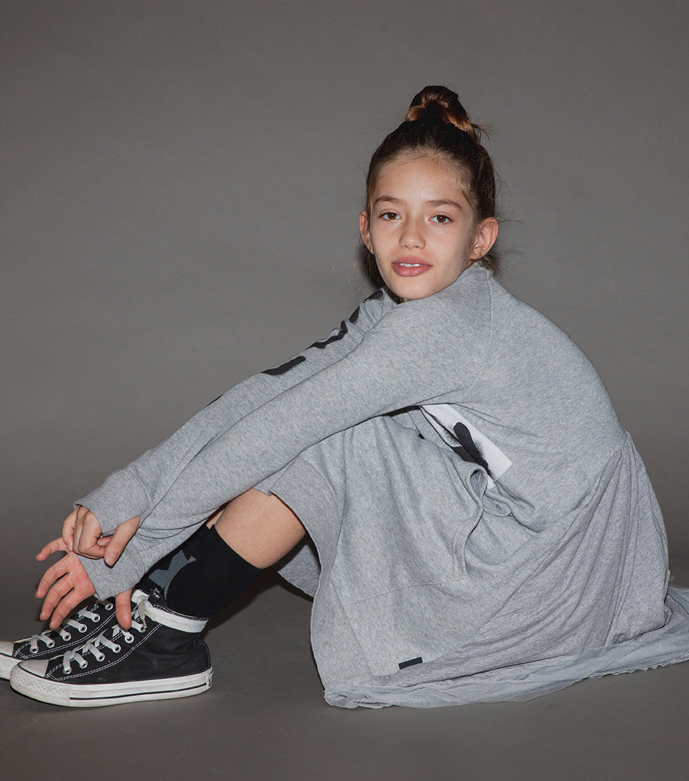 Kid | Total Elements Kangaroo Dress | Black
