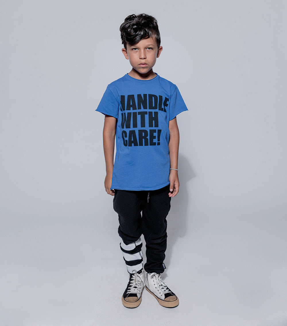 Kid | Handle W/Care T-Shirt | Black