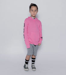 Kid | Solid Sweatshorts | Lava Pink