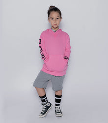 Kid | Solid Sweatshorts | Dusty Heather Grey