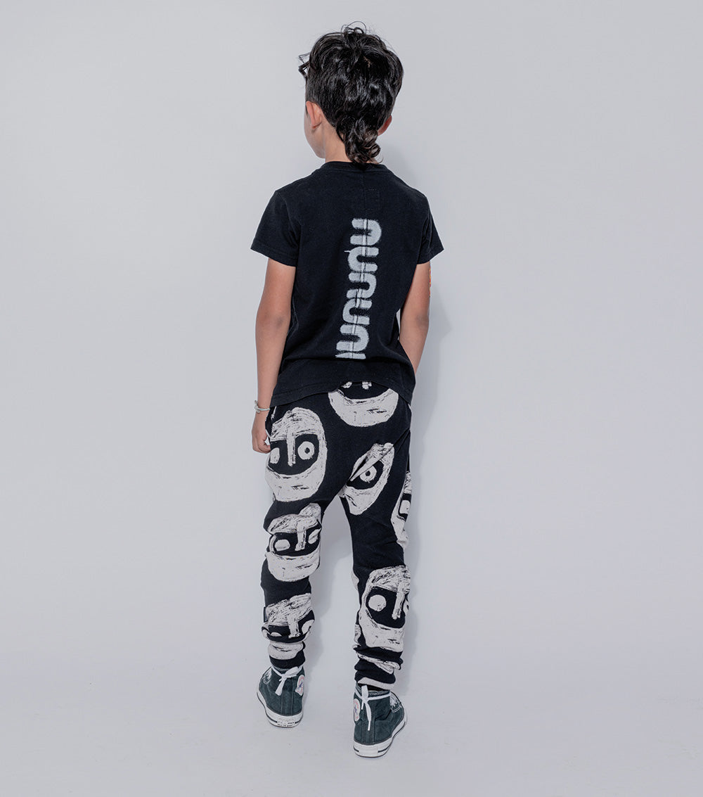 Kid | Light The Warriors Baggy Pants | Red