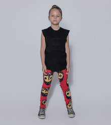 Kid | The Warriors Leggings | Red
