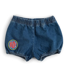 Kid | Denim Yoga Shorts | Denim