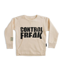Kid | Kangaroo Sweatshirt | Natural