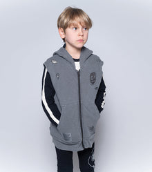 Kid | Growth Vest | Vintage Grey